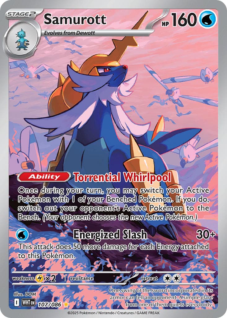 Card 107 — White Flare Pokémon card