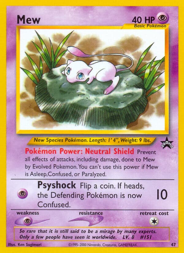 Mew — Wizards Black Star Promos