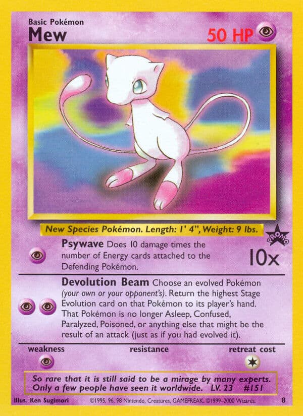 Mew — Wizards Black Star Promos