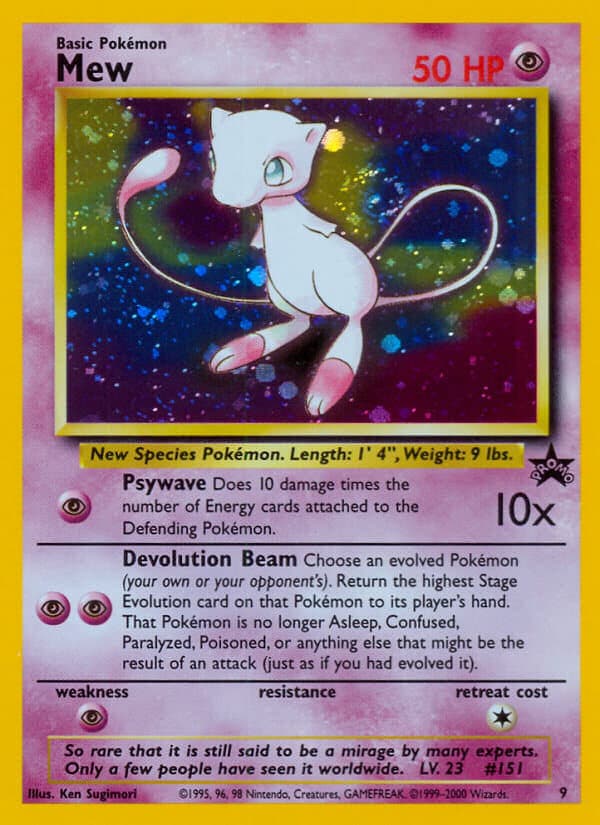 Mew — Wizards Black Star Promos