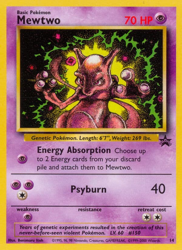 Mewtwo — Wizards Black Star Promos