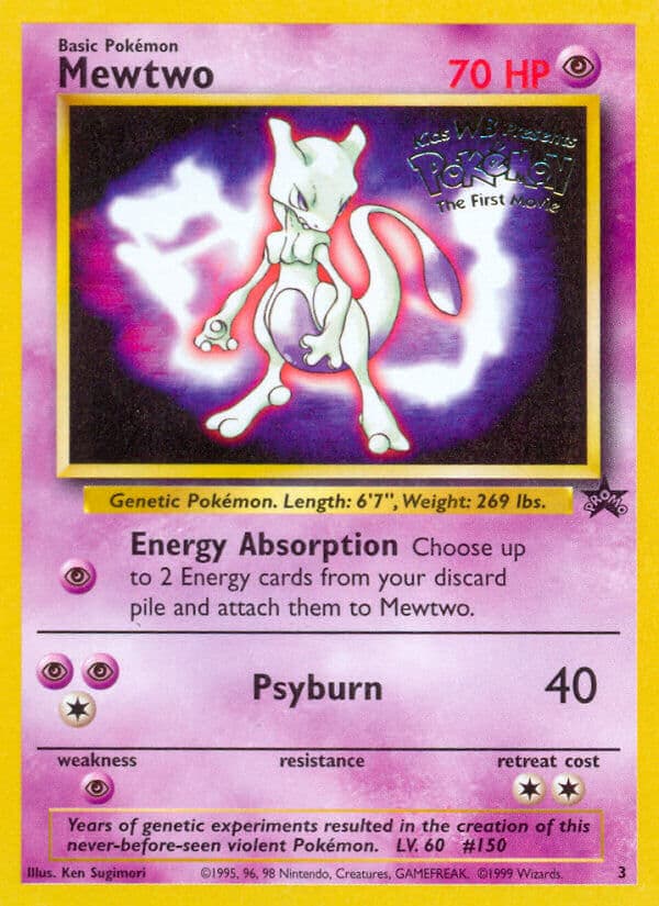 Mewtwo — Wizards Black Star Promos