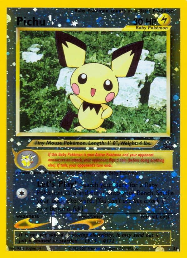 Pichu — Wizards Black Star Promos
