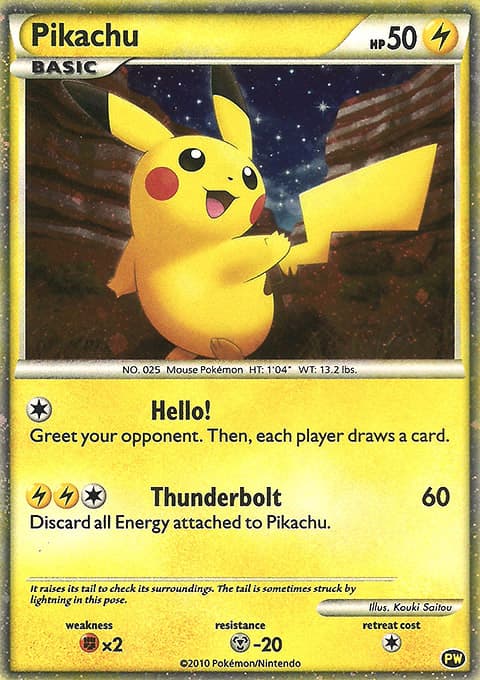 Pikachu — World Collection