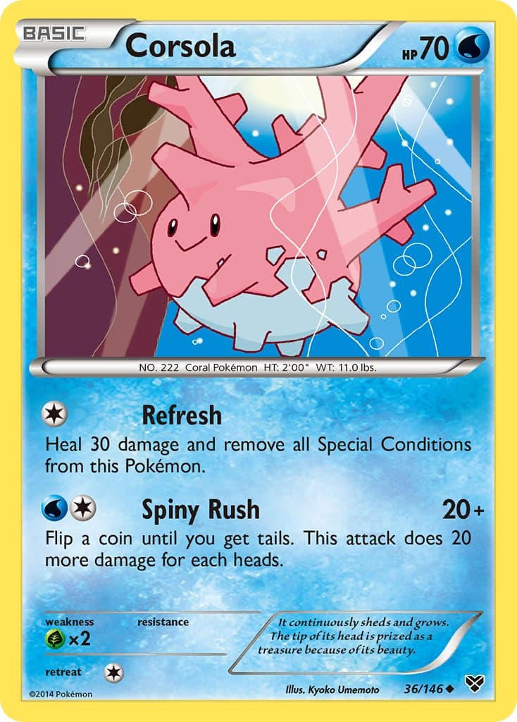 Corsola — XY