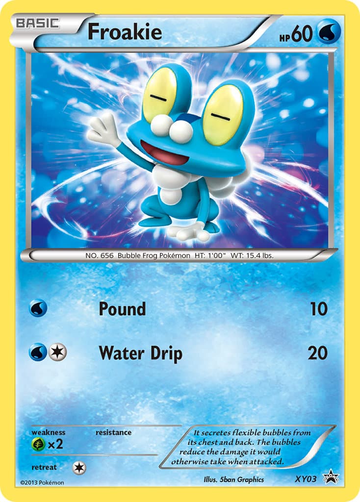 Froakie — Xy Promos