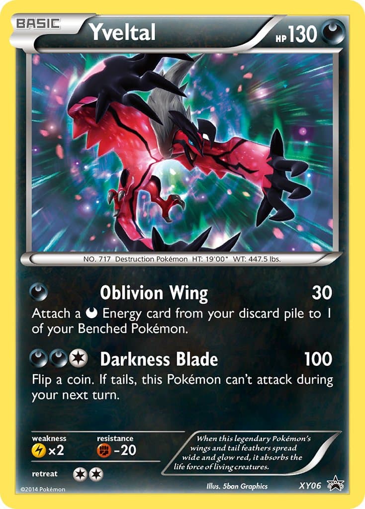 Yveltal — Xy Promos Pokémon card