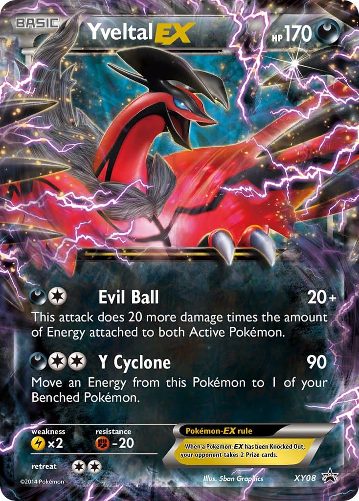 Yveltal Ex — Xy Promos Pokémon card