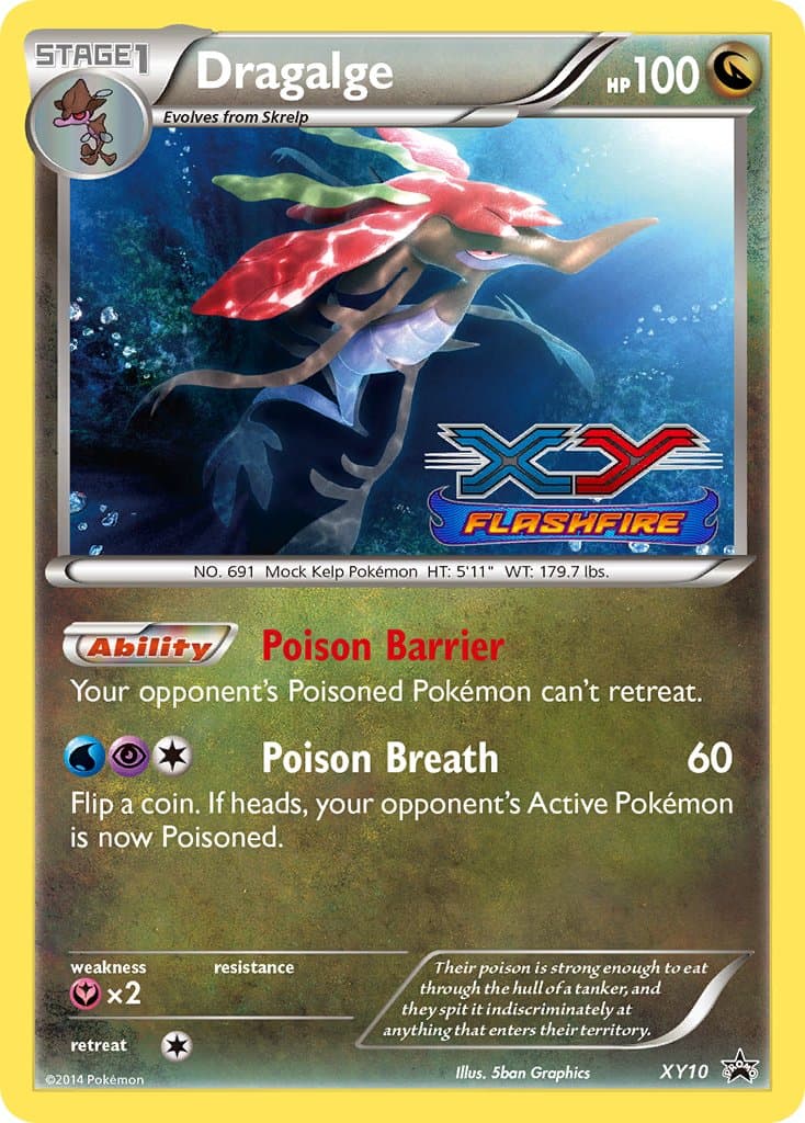 Dragalge — Xy Promos Pokémon card