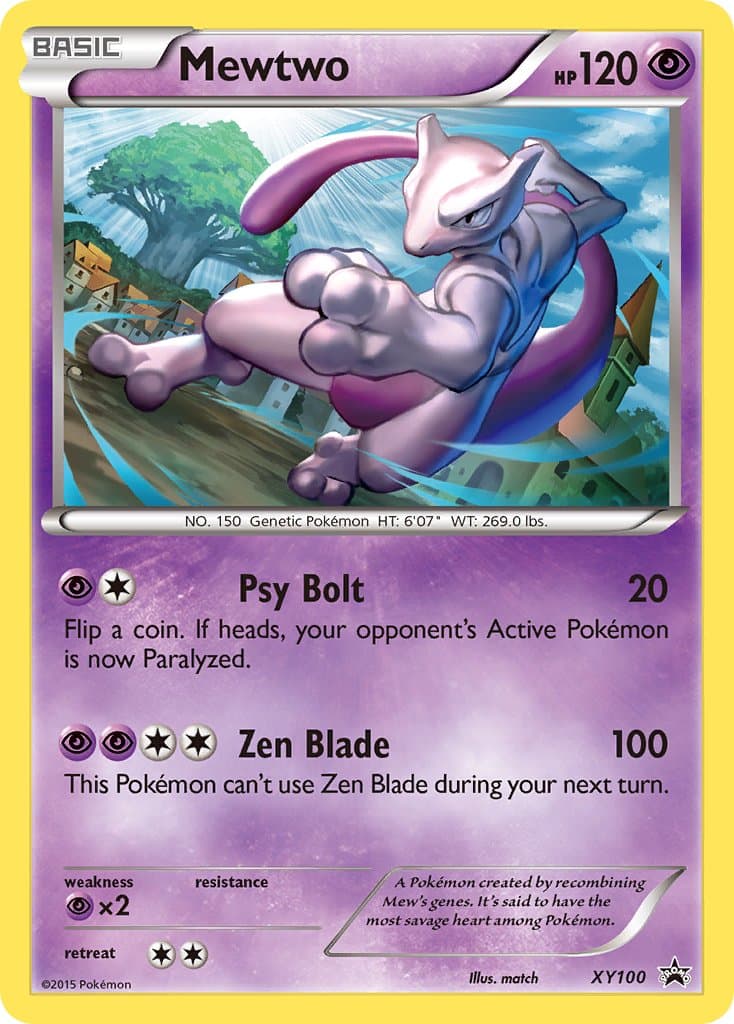 Mewtwo — Xy Promos