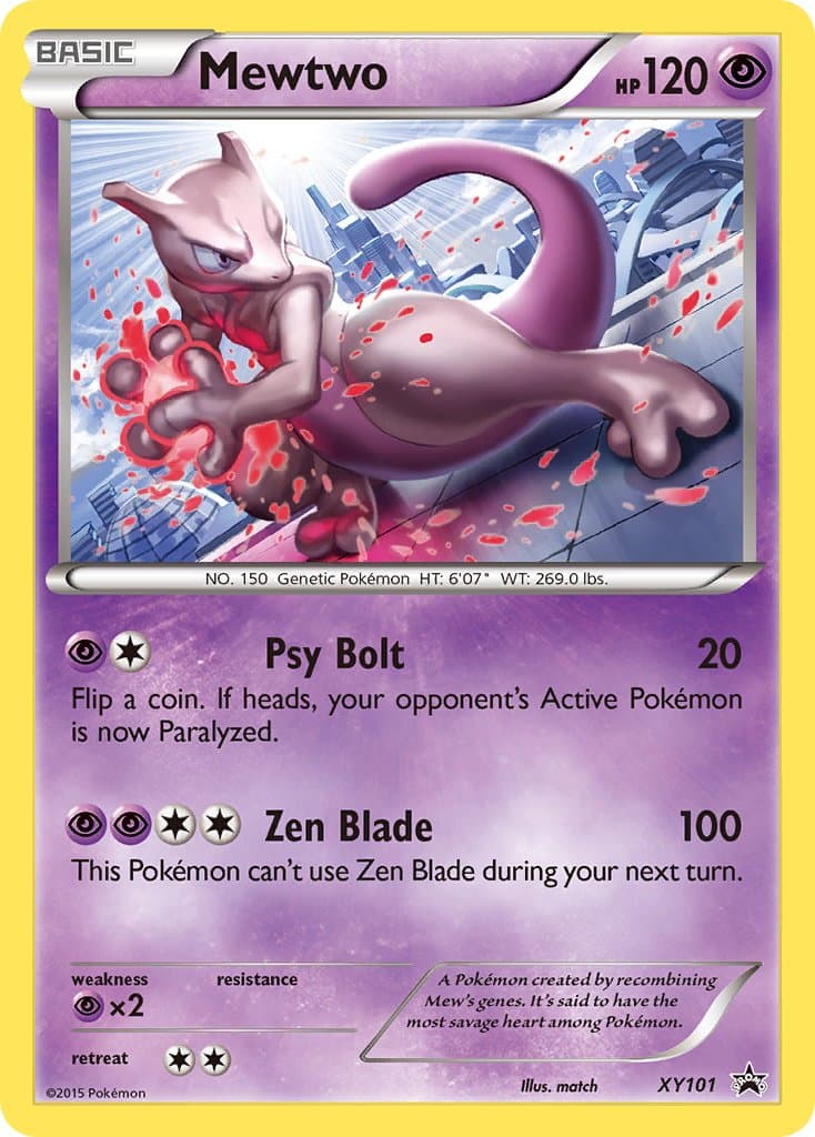 Mewtwo — Xy Promos