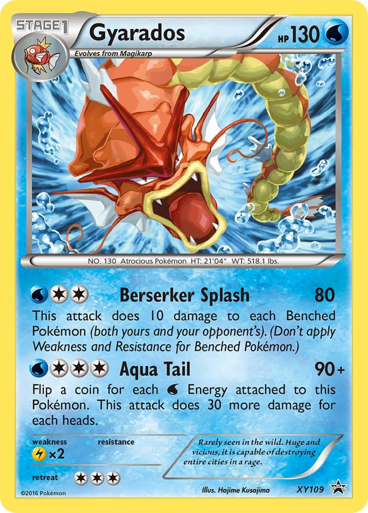 Gyarados — Xy Promos