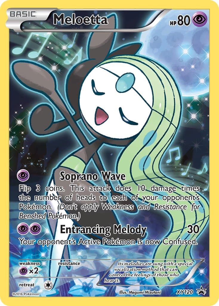 Meloetta — Xy Promos