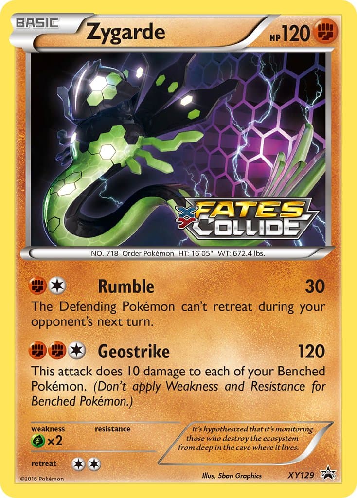 Zygarde — Xy Promos