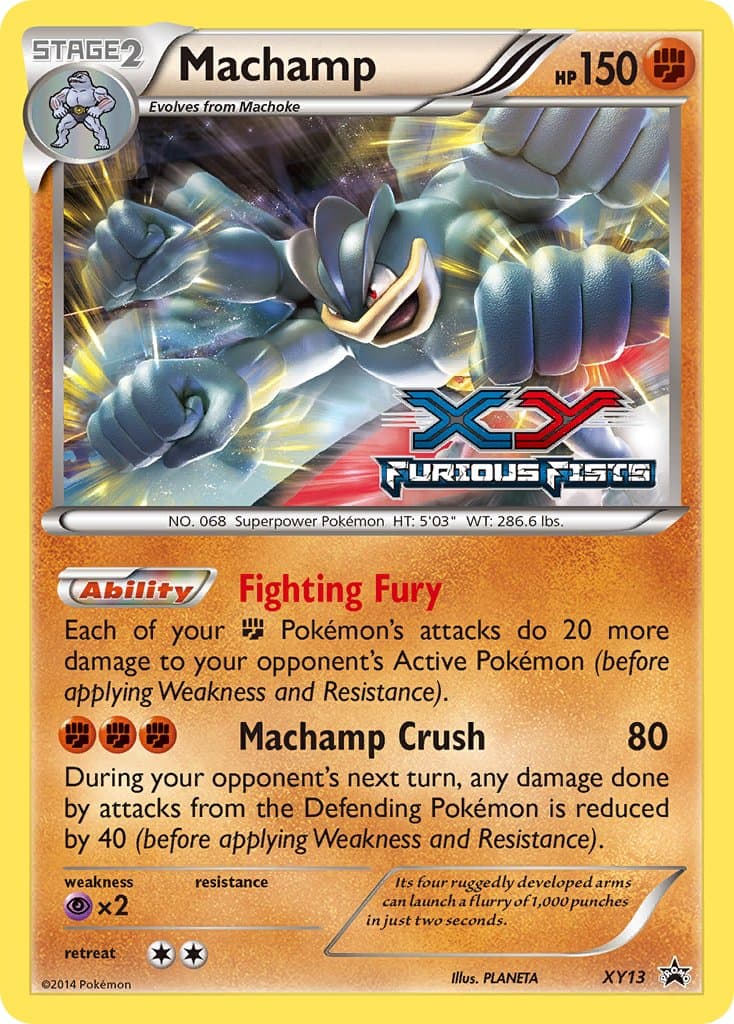 Machamp — Xy Promos