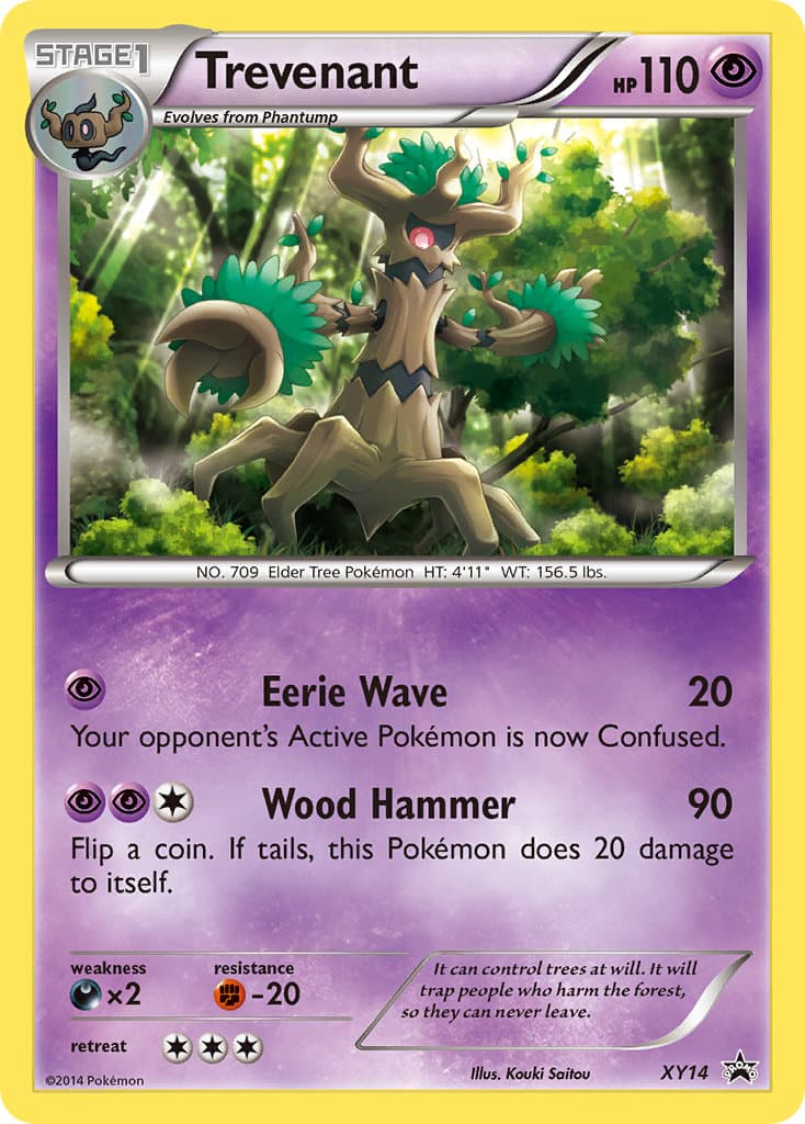 Trevenant — Xy Promos