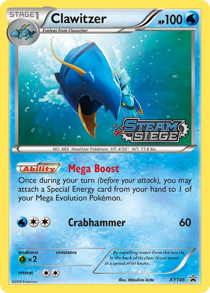 Clawitzer — Xy Promos