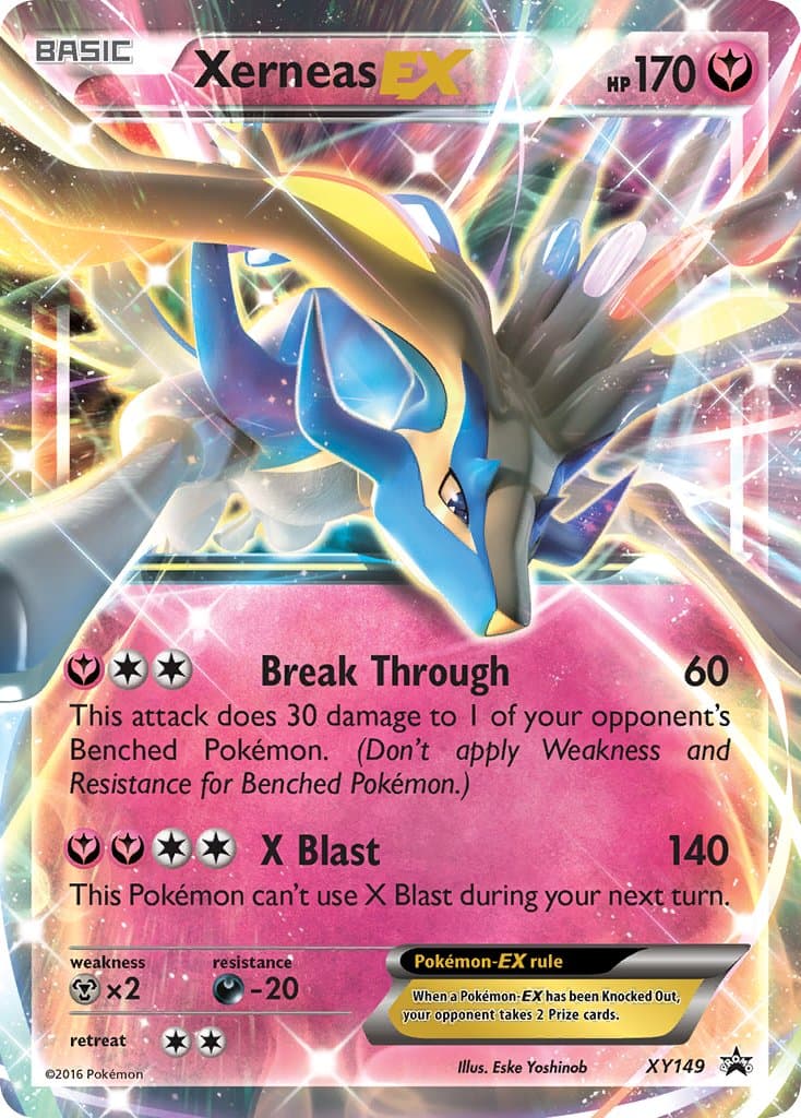 Xerneas Ex — Xy Promos Pokémon card