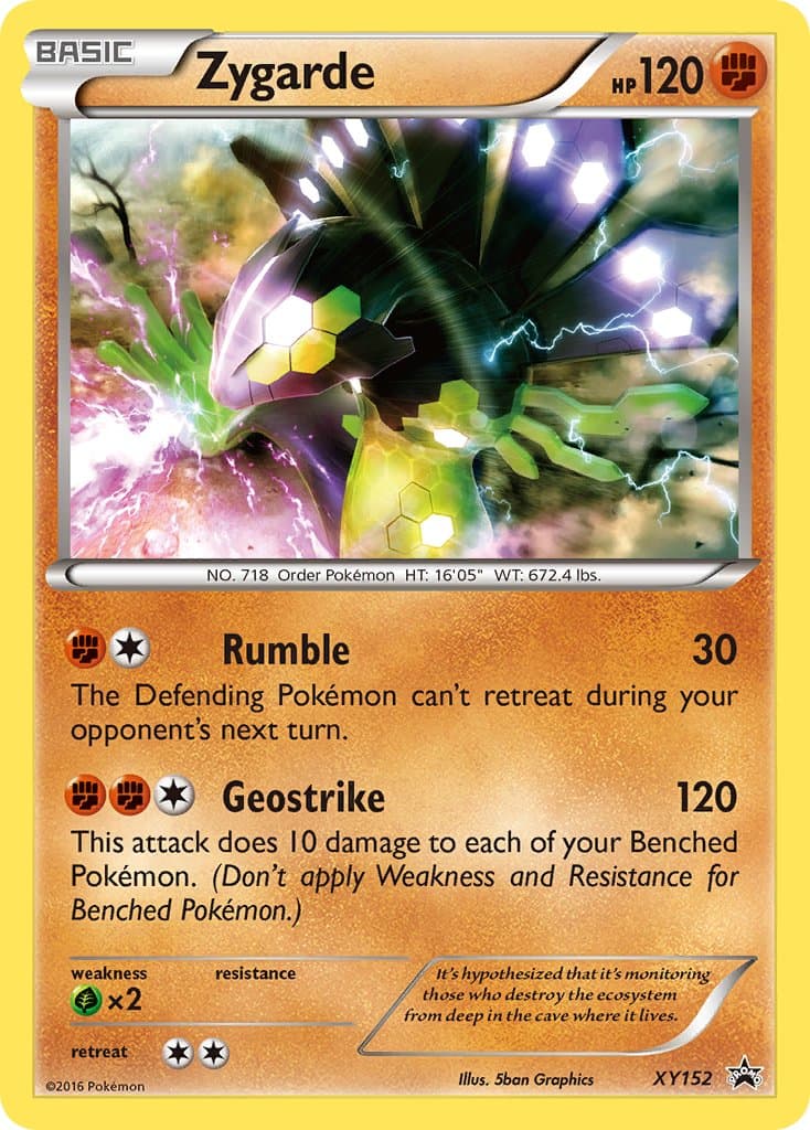 Zygarde — Xy Promos