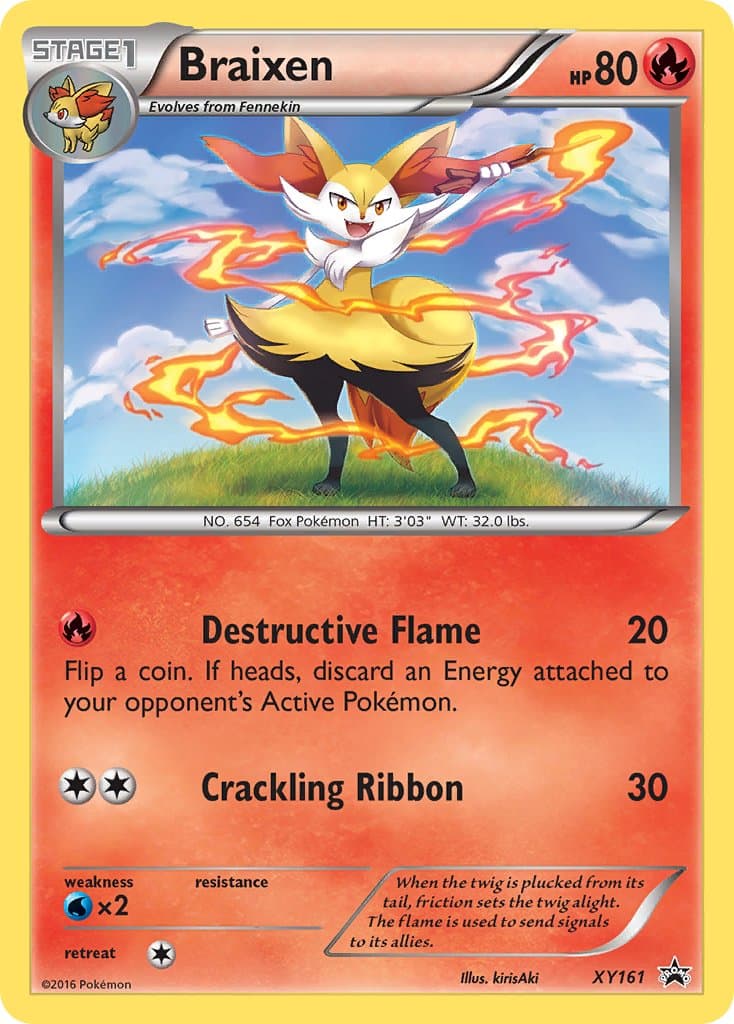 Braixen — Xy Promos