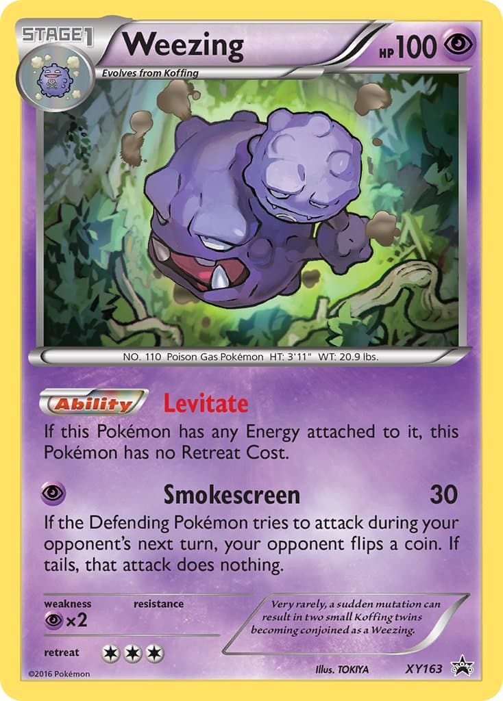 Weezing — Xy Promos