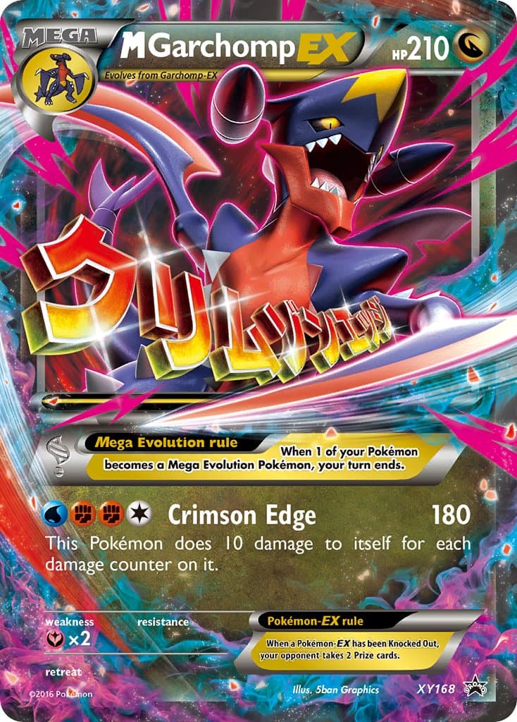 M Garchomp Ex — Xy Promos Pokémon card