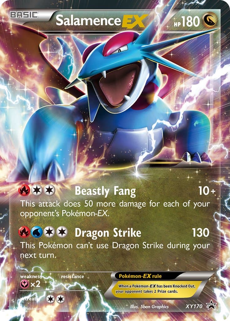 Salamence Ex — Xy Promos Pokémon card