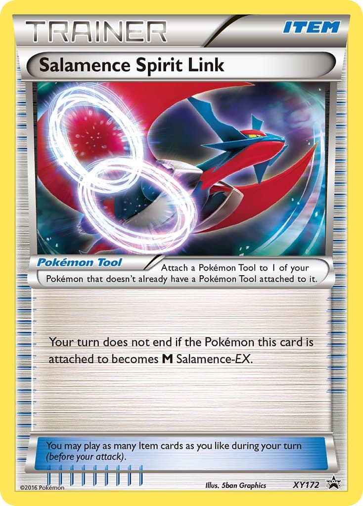 Salamence Spirit Link — Xy Promos Pokémon card