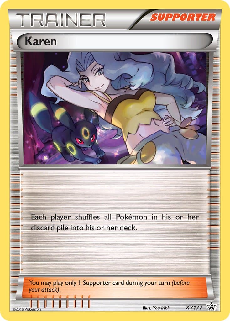 Karen — Xy Promos Pokémon card