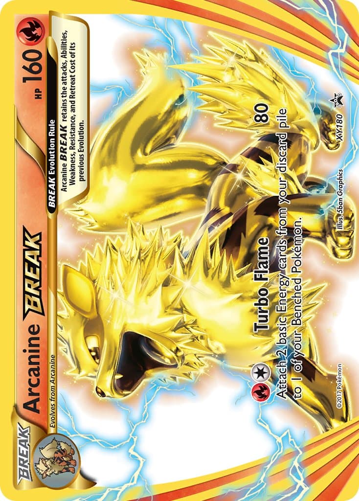 Arcanine Break — Xy Promos Pokémon card