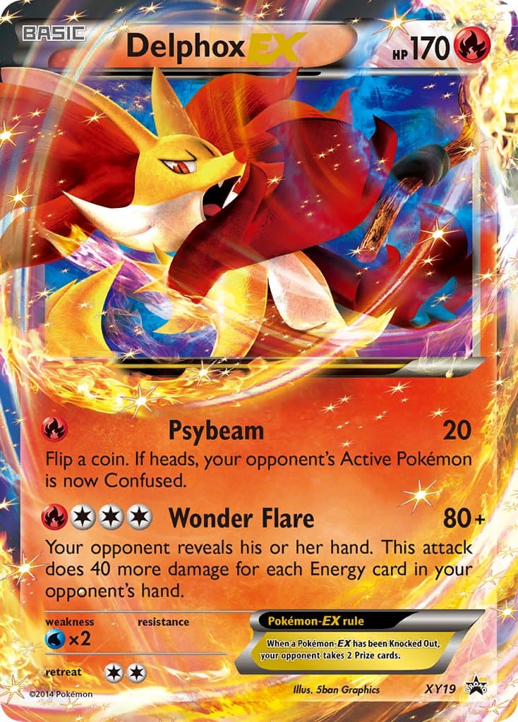 Delphox Ex — Xy Promos Pokémon card