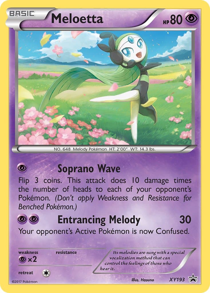 Meloetta — Xy Promos