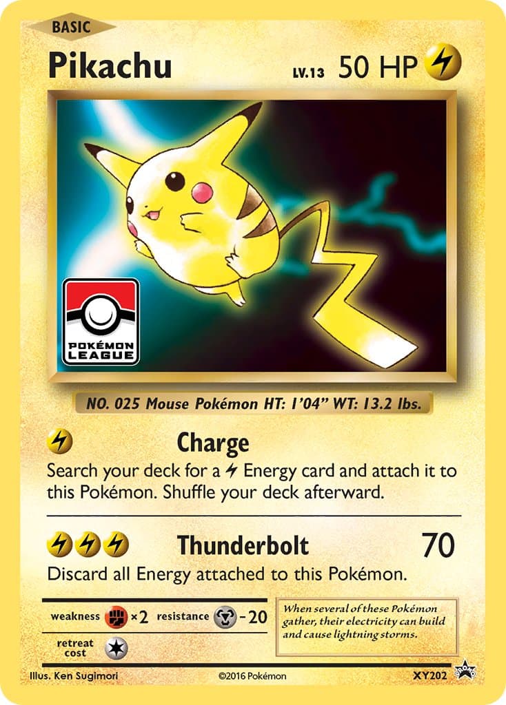 Pikachu Std Op — Xy Promos Pokémon card