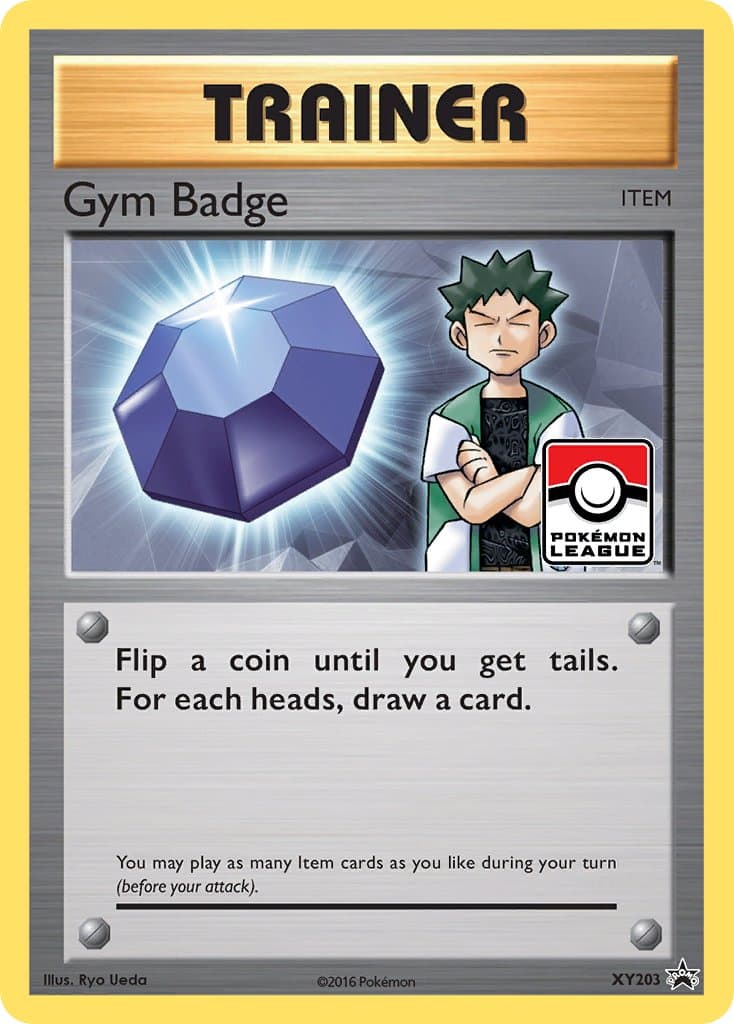 Gym Badge Std Op — Xy Promos Pokémon card