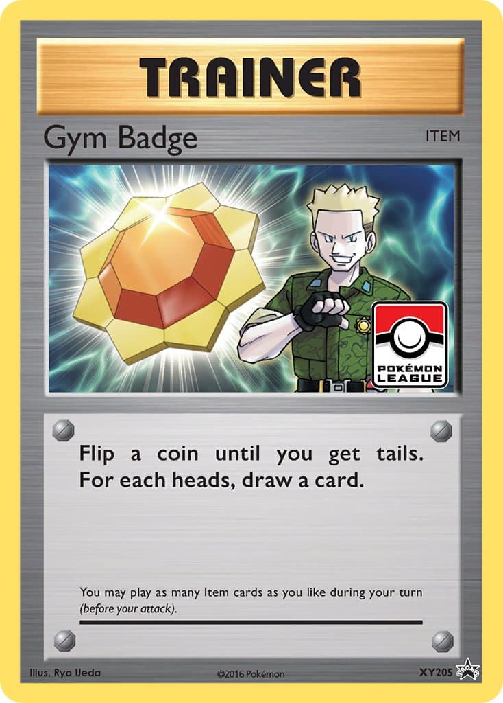 Gym Badge Std Op — Xy Promos Pokémon card