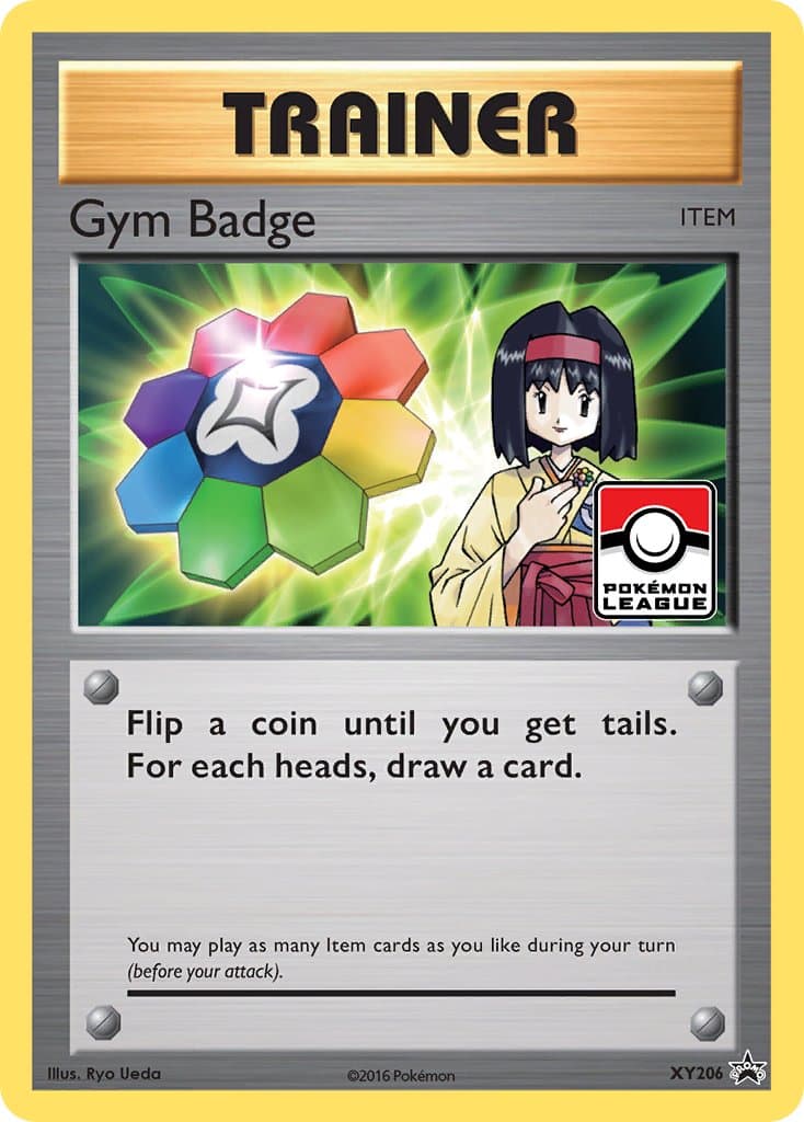 Gym Badge Std Op — Xy Promos Pokémon card