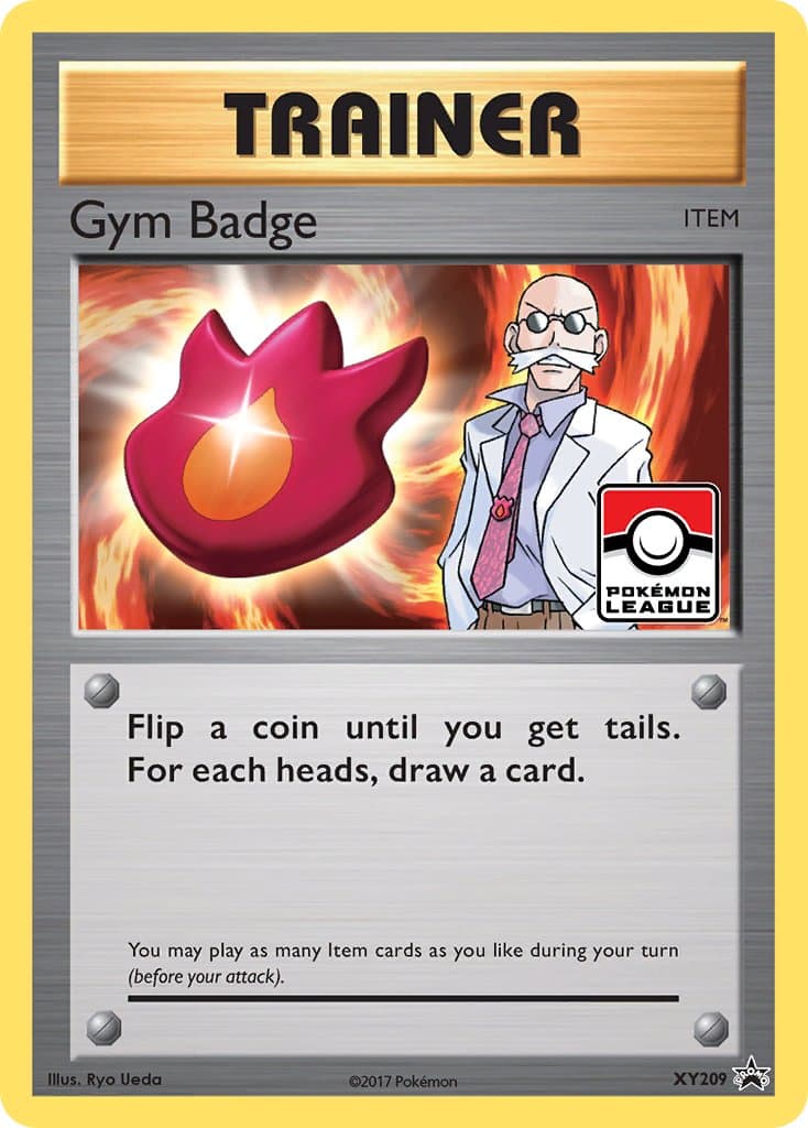 Gym Badge Std Op — Xy Promos Pokémon card