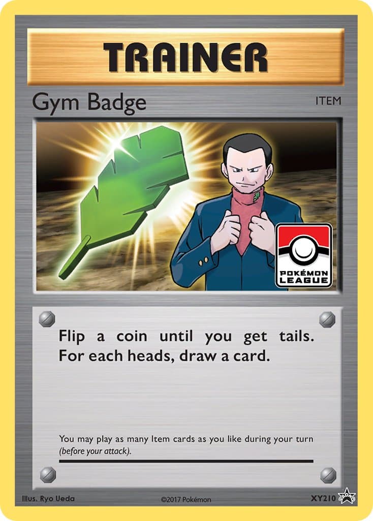 Gym Badge Std Op — Xy Promos Pokémon card