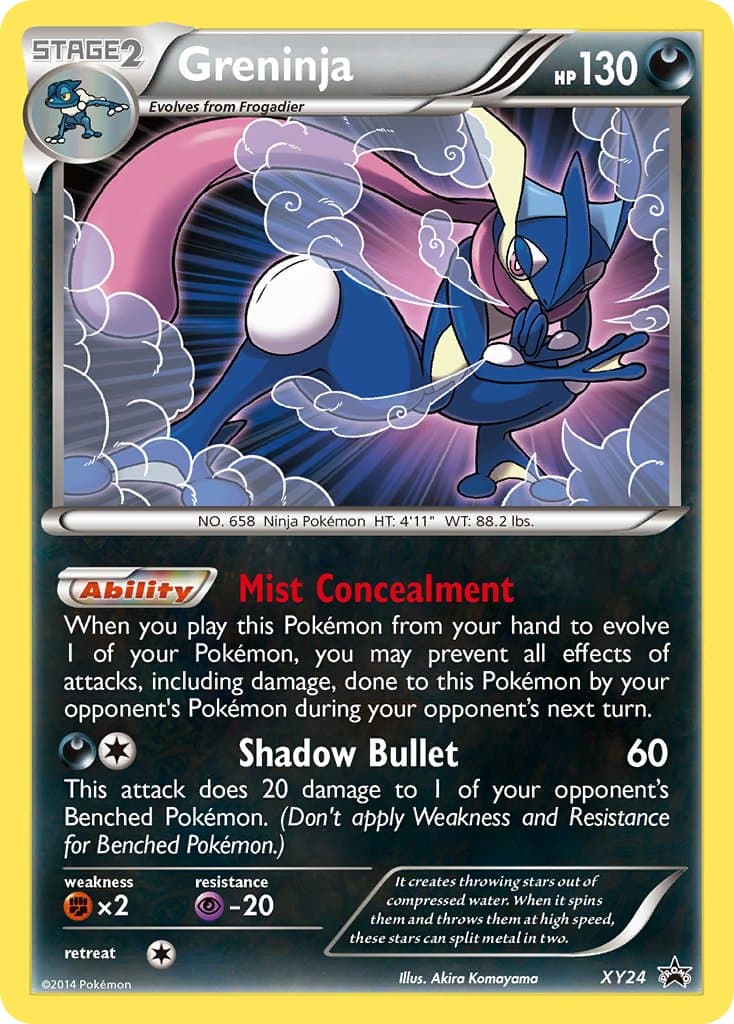 Greninja — Xy Promos