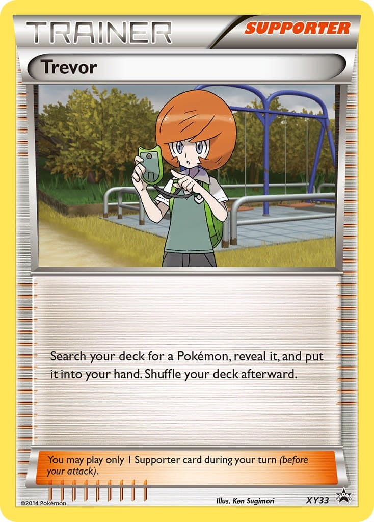 Trevor — Xy Promos Pokémon card