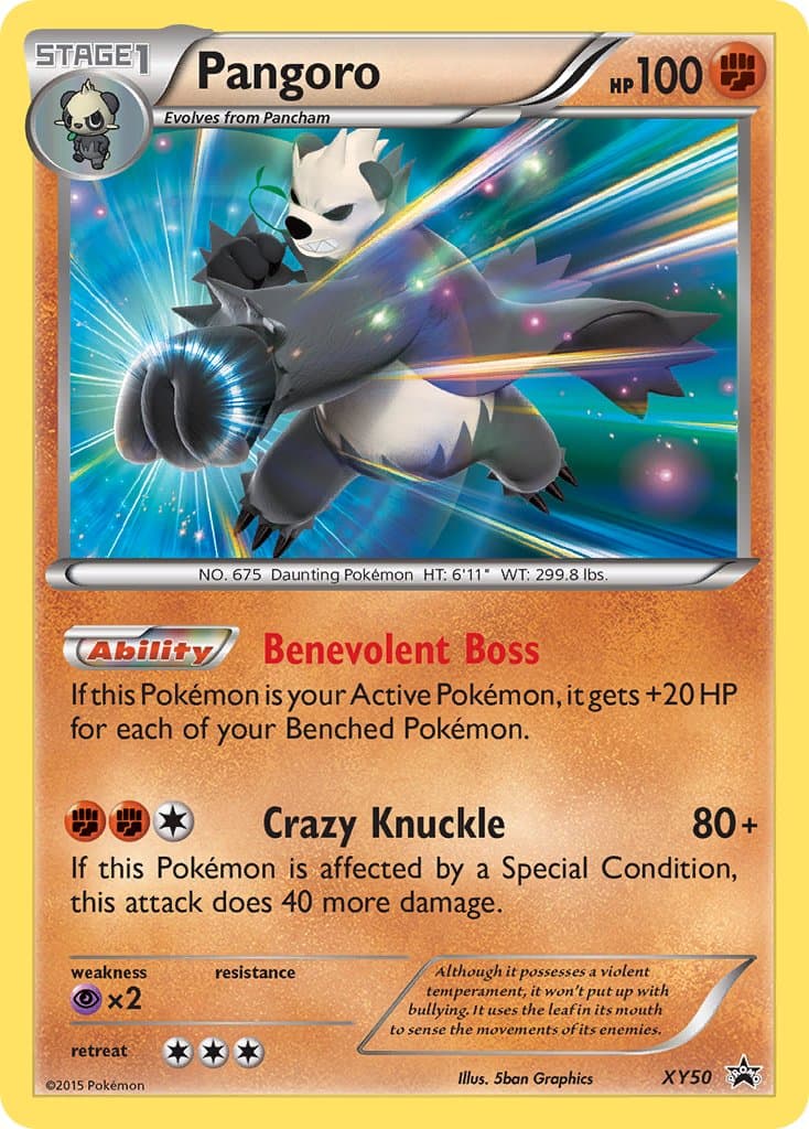 Pangoro — Xy Promos