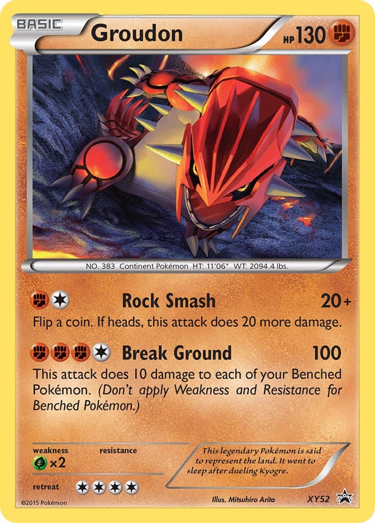 Groudon — Xy Promos