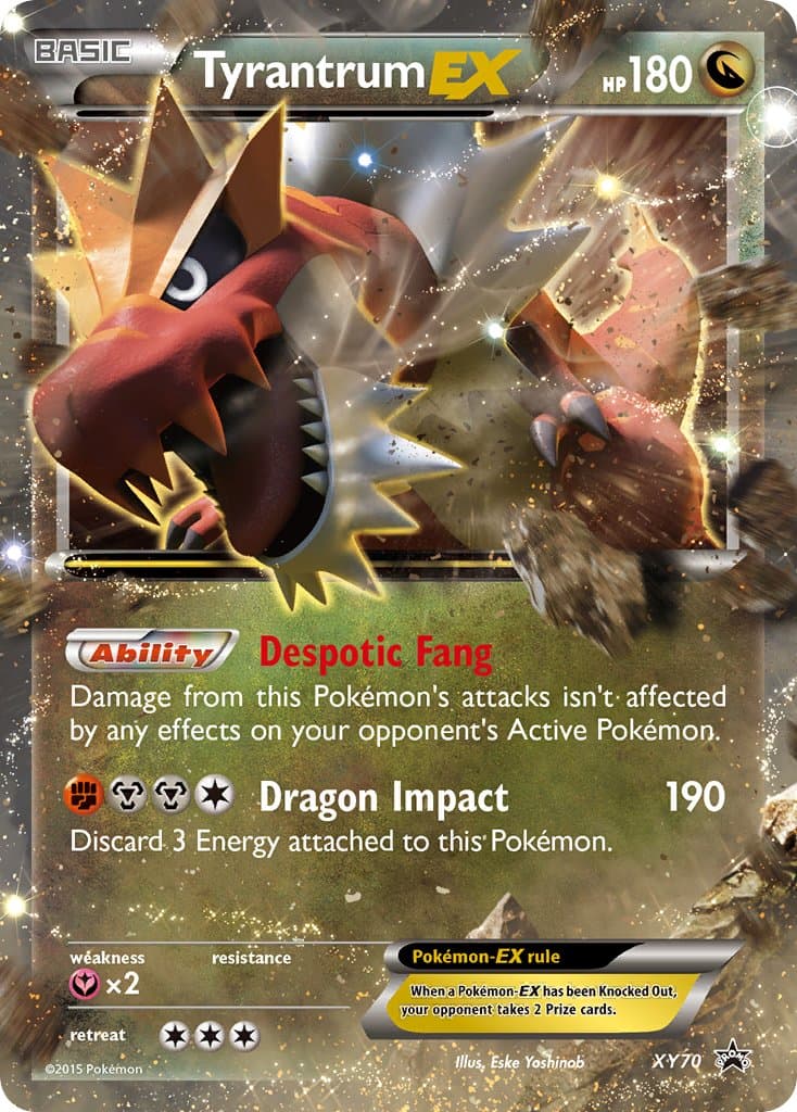 Tyrantrum Ex — Xy Promos Pokémon card