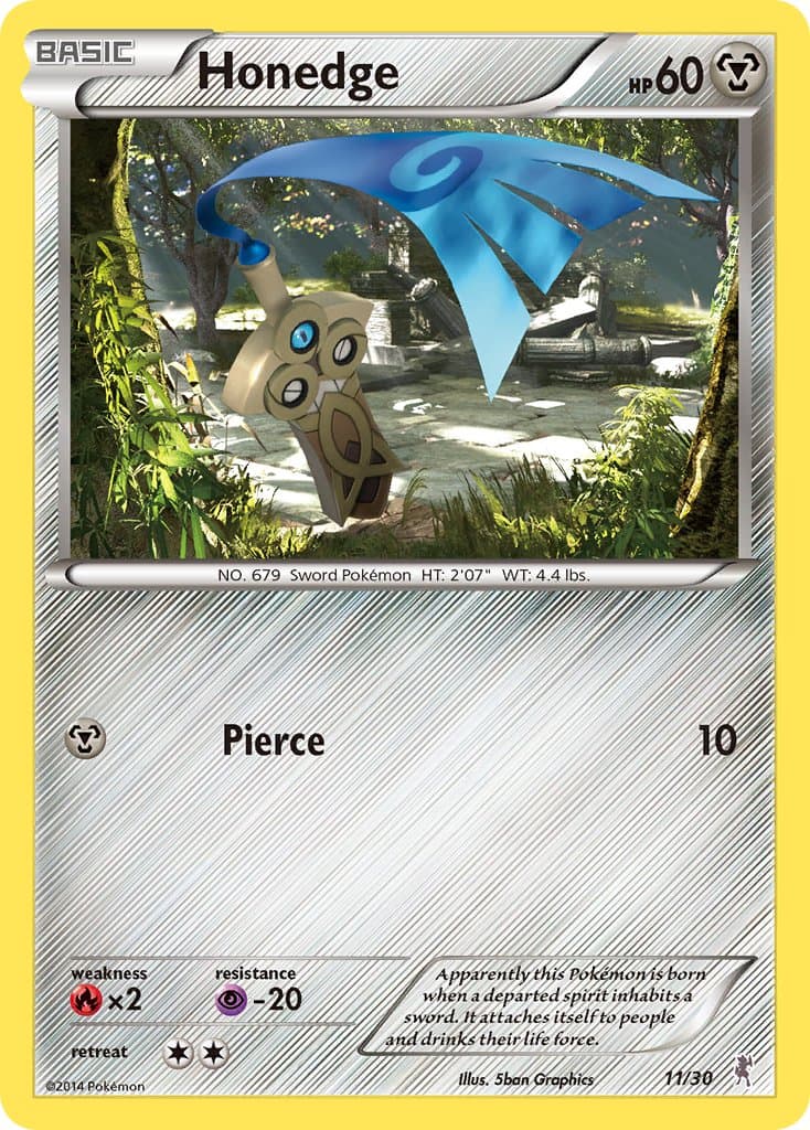 Honedge — Xy Trainer Kit Bisharp