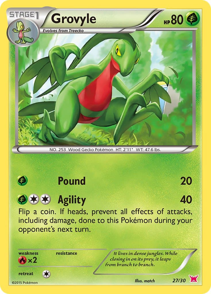 Grovyle — Xy Trainer Kit Latias