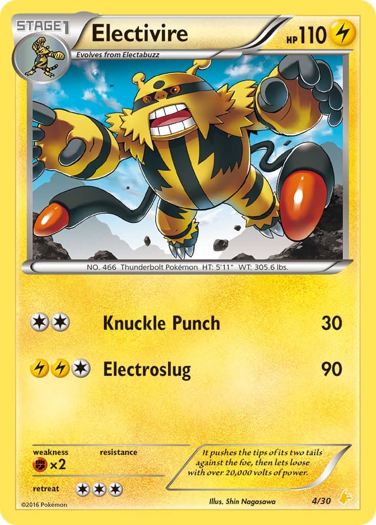 Electivire — Xy Trainer Kit Pikachu Libre