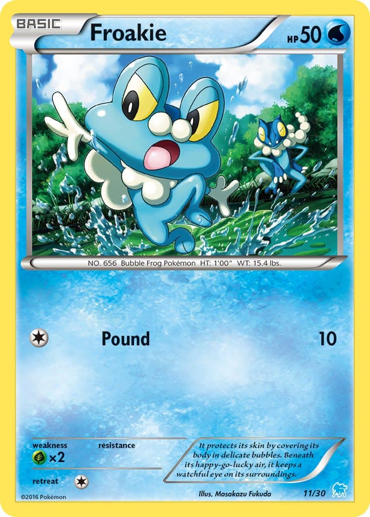 Froakie — Xy Trainer Kit Suicune