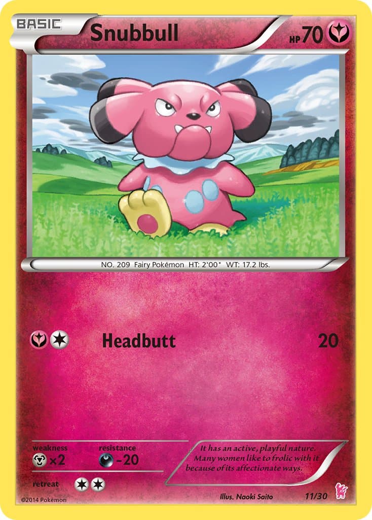 Snubbull — Xy Trainer Kit Sylveon