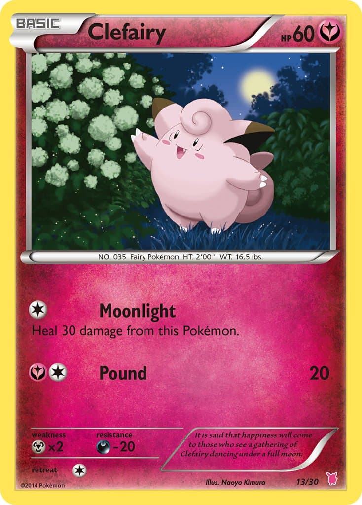 Clefairy — Xy Trainer Kit Wigglytuff
