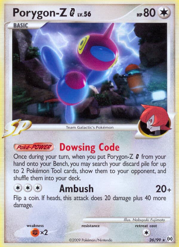 Porygon Z G — Arceus Pokémon card